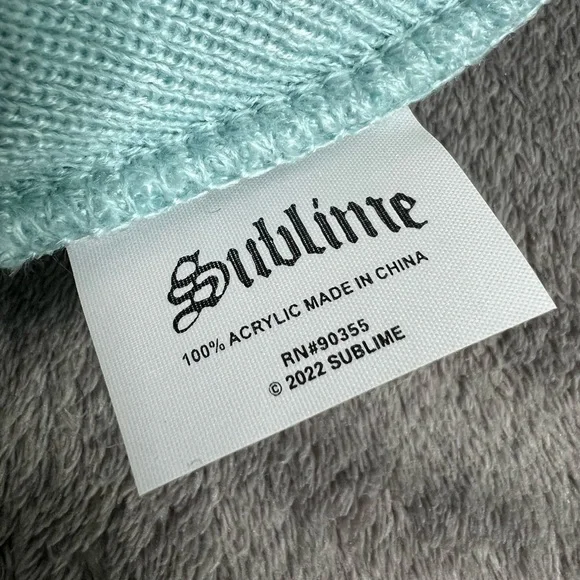 Sublime Embroidered Beanie Hat - Picture 3 of 3